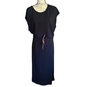 Tommy Hilfiger Navy Blue Maxi Sneaker Dress Size X-Large